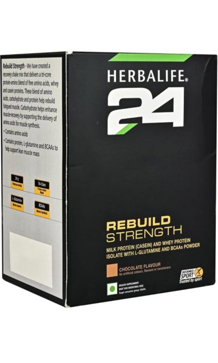 Herbalife Nutrition 24 Rebuild Strength Chocolate Powder – 500g Post Workout Shake
