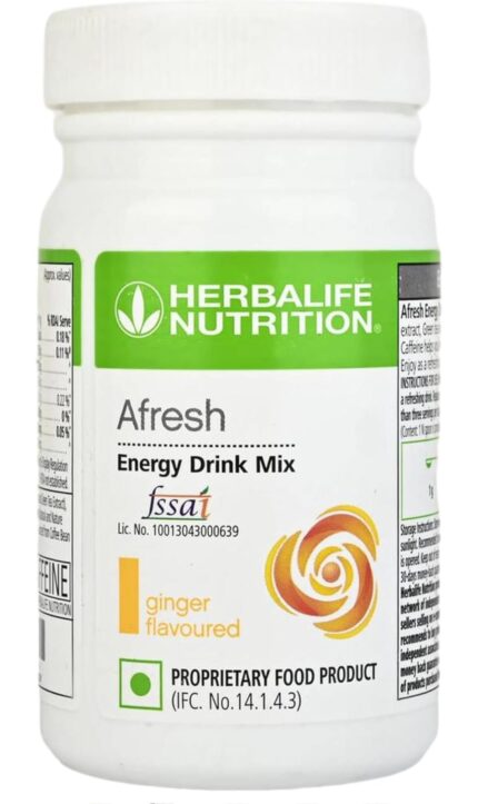 Herbalife Nutrition Afresh Energy Drink Mix (Ginger, 50 g)